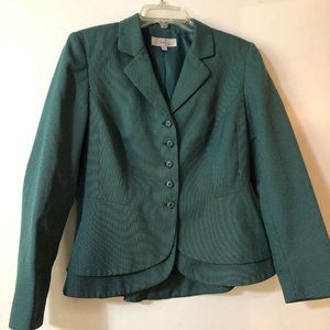 Emily- Green Fitted Dress Blazer